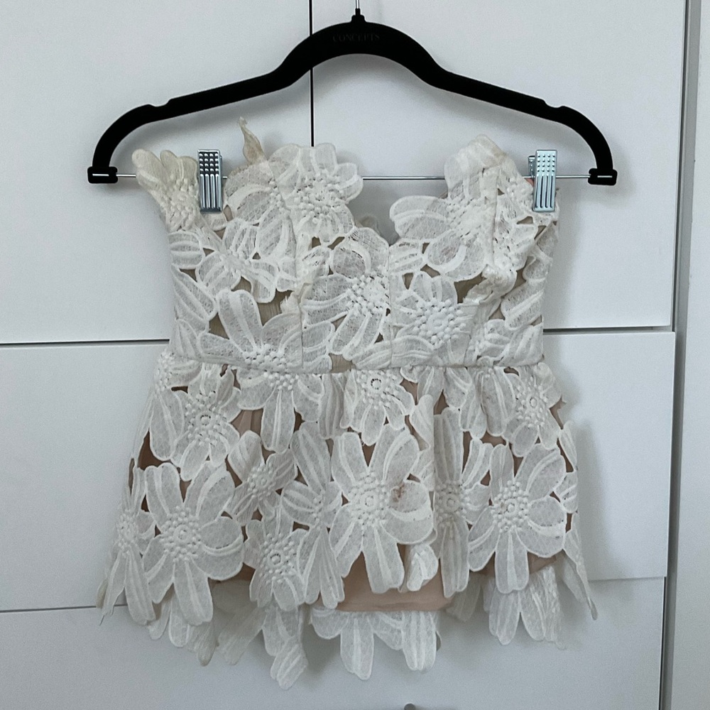 Stone Cold Fox Strapless Top